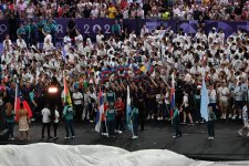 Paris-2024: Azərbaycan bağlanış mərasimində paraddan keçib