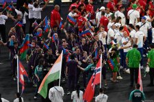 Paris-2024: Azərbaycan bağlanış mərasimində paraddan keçib