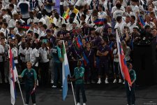 Paris-2024: Azərbaycan bağlanış mərasimində paraddan keçib