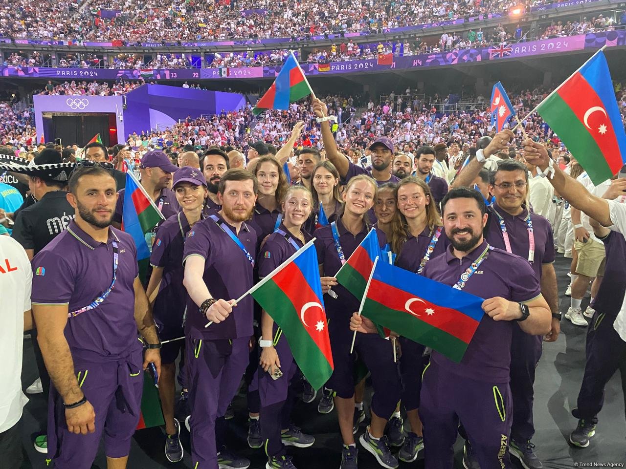 Paris-2024: Azərbaycan bağlanış mərasimində paraddan keçib