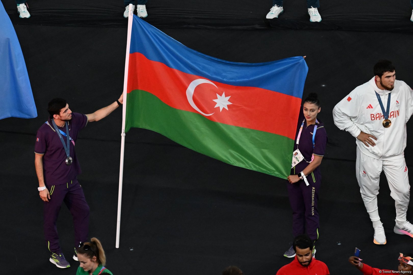 Paris-2024: Azərbaycan bağlanış mərasimində paraddan keçib