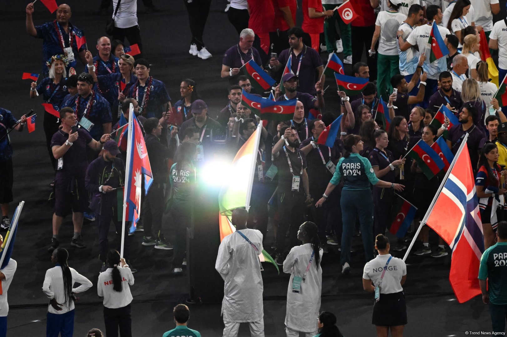 Paris-2024: Azərbaycan bağlanış mərasimində paraddan keçib