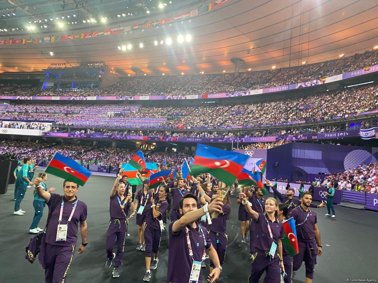 Paris-2024: Azərbaycan bağlanış mərasimində paraddan keçib