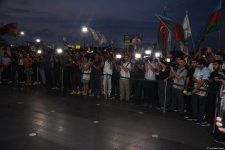 Olimpiya Oyunlarında uğurlu çıxış edən Azərbaycan millisi Vətənə qayıdıb (FOTO/VİDEO)