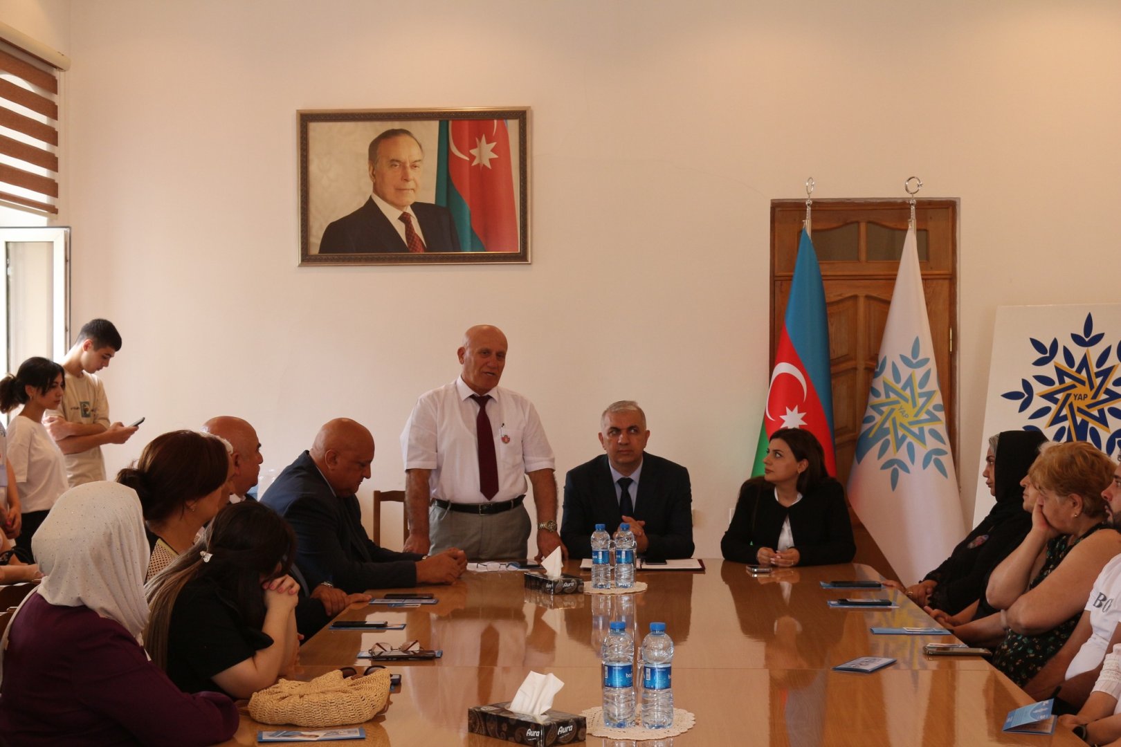 Deputatlığa namizəd Pərvanə Vəliyeva şəhid ailələrinin üzvləri, qazilər və müharibə veteranları ilə görüşü keçirib (FOTO)