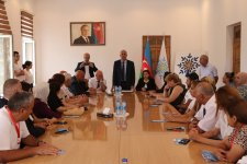 Deputatlığa namizəd Pərvanə Vəliyeva şəhid ailələrinin üzvləri, qazilər və müharibə veteranları ilə görüşü keçirib (FOTO)