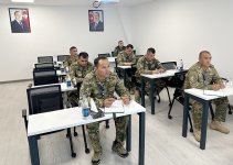 Özbəkistan hərbçiləri Azərbaycanda PUA kursunda iştirak edirlər (FOTO)