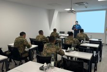 Özbəkistan hərbçiləri Azərbaycanda PUA kursunda iştirak edirlər (FOTO)