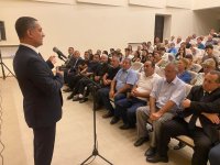 Soltan Məmmədov seçicilərlə görüşüb (FOTO)