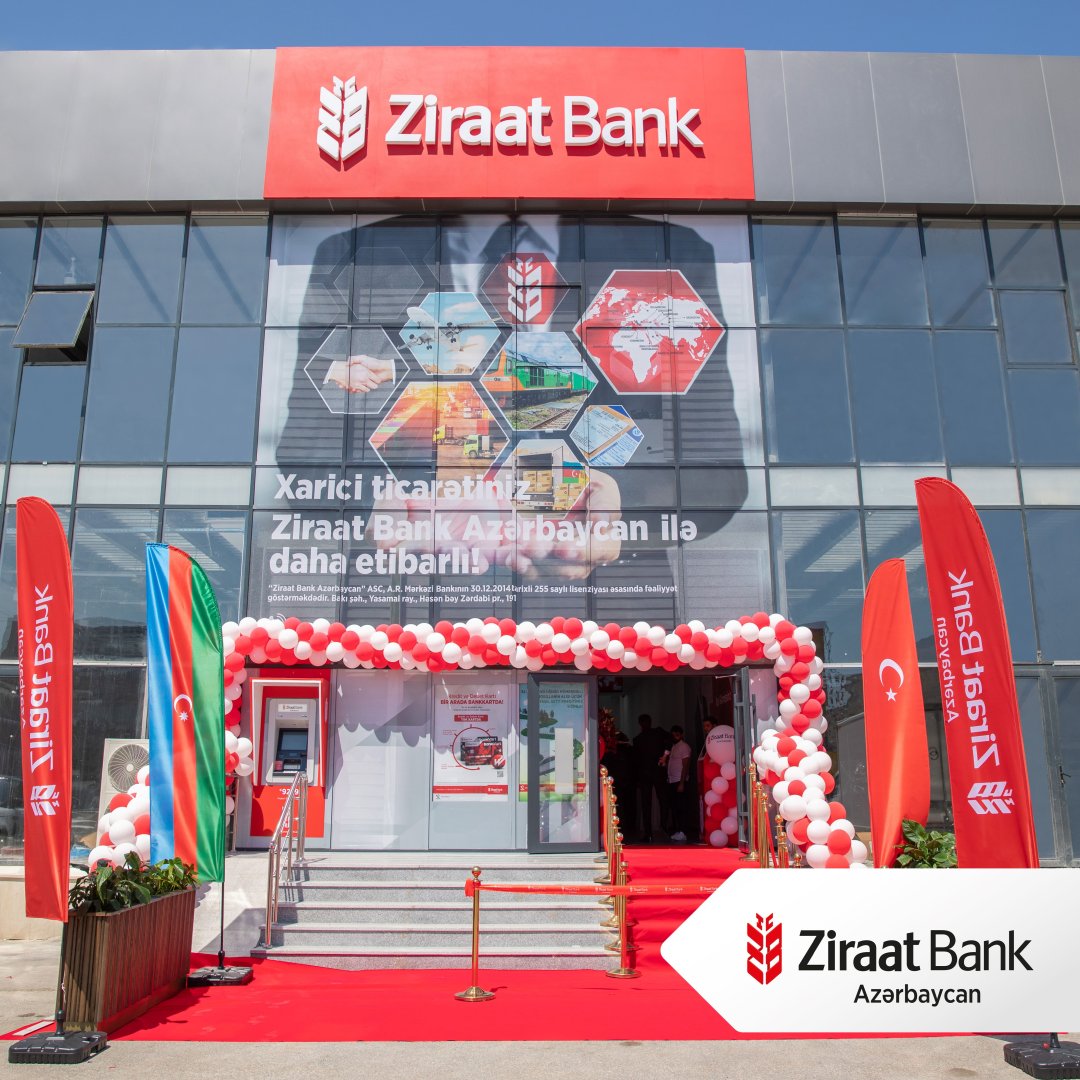 Ziraat Bank Azərbaycan sayca 9-cu filialının açılışını edib (FOTO)
