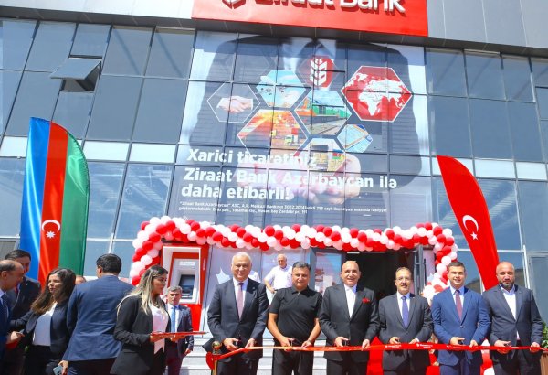 Ziraat Bank Azərbaycan sayca 9-cu filialının açılışını edib (FOTO)