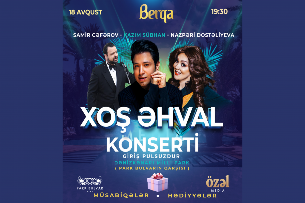 “Berqa” konsert proqramı ilə xoş anlar yaşadacaq