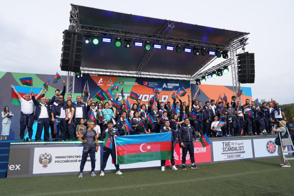 Azərbaycan "Kooperativ idmanın inkişafı Assosiasiyalarının Moskva yay oyunları"da təmsil olunur (FOTO)