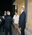 Prezident İlham Əliyev və Birinci xanım Mehriban Əliyeva evlərində Rusiya Prezidenti Vladimir Putinlə şam ediblər (FOTO/VİDEO)