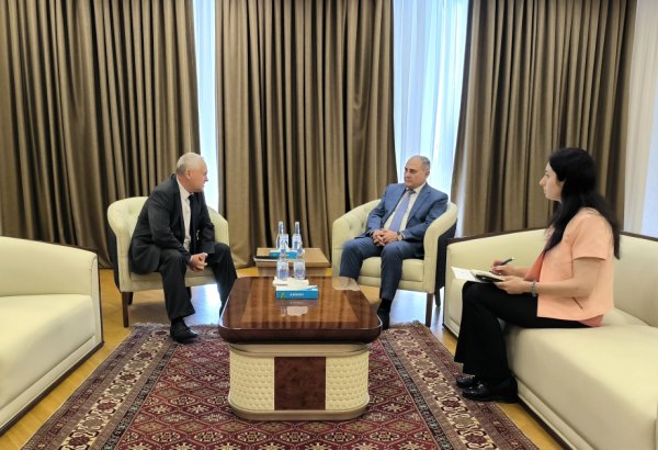 YAP Mərkəzi Aparatında MDB müşahidə missiyası qərargahının rəhbəri ilə görüş keçirilib