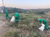 Xocalıda Əsgəran qalasının ətrafının tullantılardan təmizlənməsinə başlanılıb (FOTO)