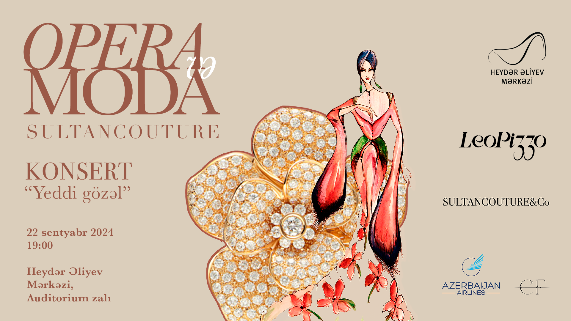 Opera Moda Heydər Əliyev Mərkəzində “Opera və moda. 7 gözəl” layihəsi təqdim ...