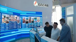 SOCAR Özbəkistanda təşkil olunan sərgidə öz stendi ilə təmsil olunur (FOTO)