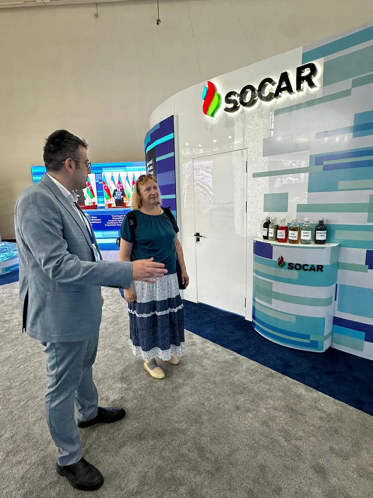 SOCAR Özbəkistanda təşkil olunan sərgidə öz stendi ilə təmsil olunur (FOTO)