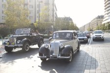Bakıda klassik avtomobillərin yürüşü və sərgisi keçirilib (FOTO)