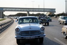 Bakıda klassik avtomobillərin yürüşü və sərgisi keçirilib (FOTO)