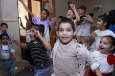 Heydər Əliyev Fondu Gəncə şəhərində uşaqlar üçün tədbir təşkil edib (FOTO)