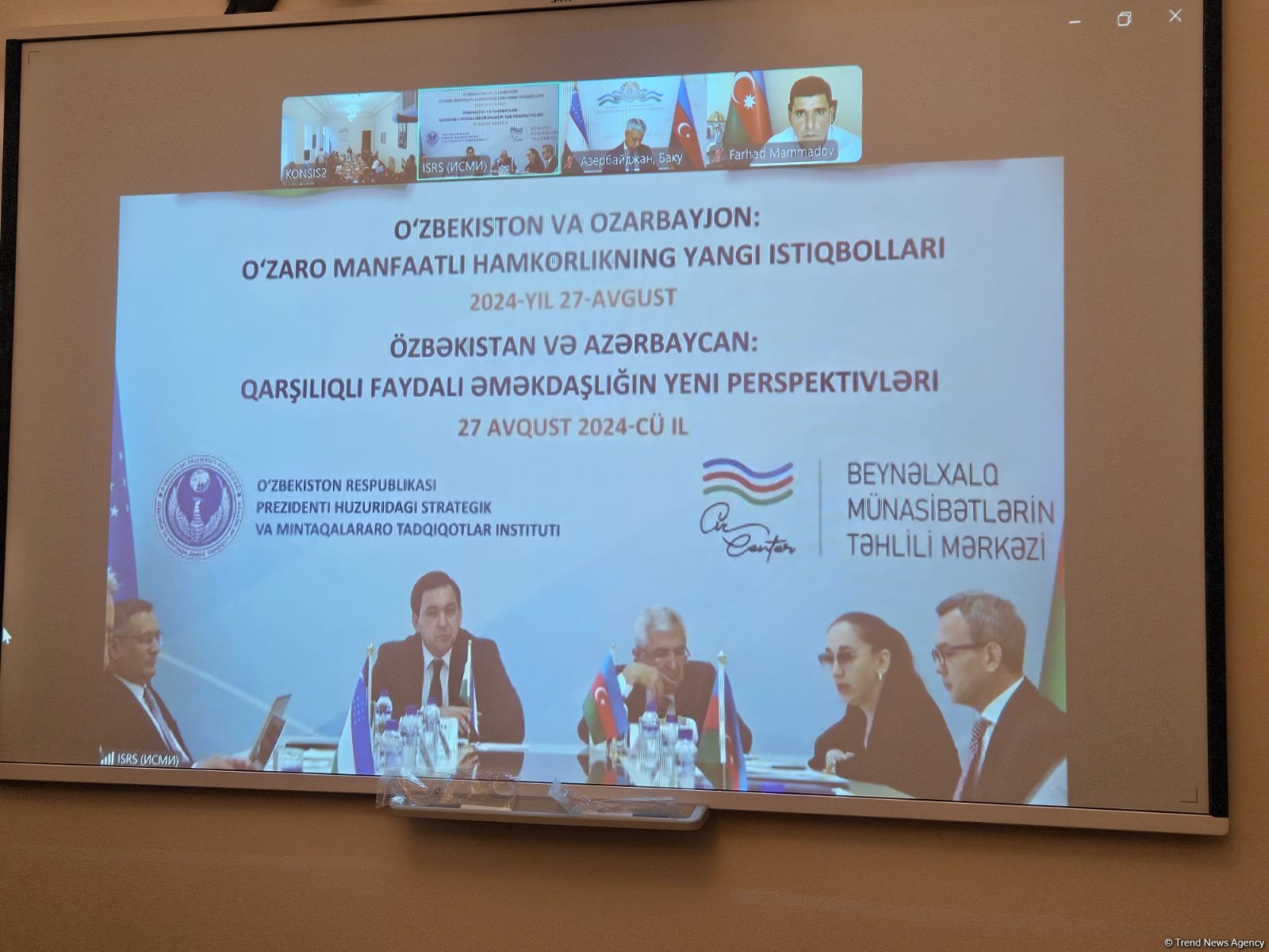 Azərbaycan-Özbəkistan Ekspert Şurası yaradılıb