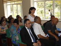 Nizami Səfərov mədəniyyət sahəsində çalışan seçicilərlə görüş keçirib (FOTO)