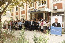 Nizami Səfərov mədəniyyət sahəsində çalışan seçicilərlə görüş keçirib (FOTO)
