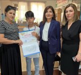 Sevil Mikayılova seçicilərlə növbəti görüşlər keçirib (FOTO)