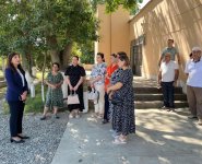 Sevil Mikayılova seçicilərlə növbəti görüşlər keçirib (FOTO)