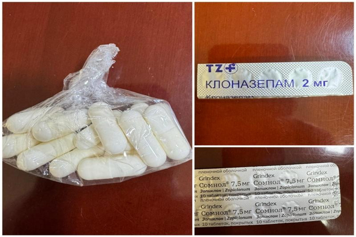 Cəzaçəkmə müəssisəsinə psixotrop maddə keçirilməsinin qarşısı alındı