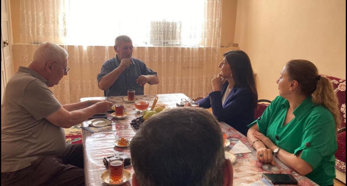 Sevil Mikayılova seçicilərlə növbəti görüşlər keçirib (FOTO)