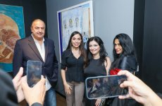 Bakıda Bəhreynli rəssamların əsərlərindən ibarət sərgi açılıb (FOTO)