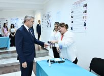 Samir Nuriyev səs verdi (FOTO)