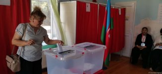 Abşeron rayonunda səsvermədə aktivlik müşahidə olunur (FOTO)