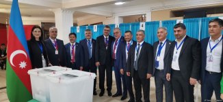 Şəffaf seçim müşahidə edirik, qadınların, gənclərin fəallığı bizi məmnun edir - Şamil Ayrım (FOTO)