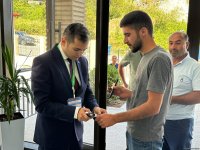 Şuşada seçicilər səsvermədə fəal iştirak edirlər (FOTO)