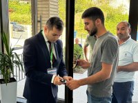 Şuşada seçicilər səsvermədə fəal iştirak edirlər (FOTO)