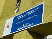 Susda seçicilər səsvermə hüququndan istifadə edirlər (FOTO)