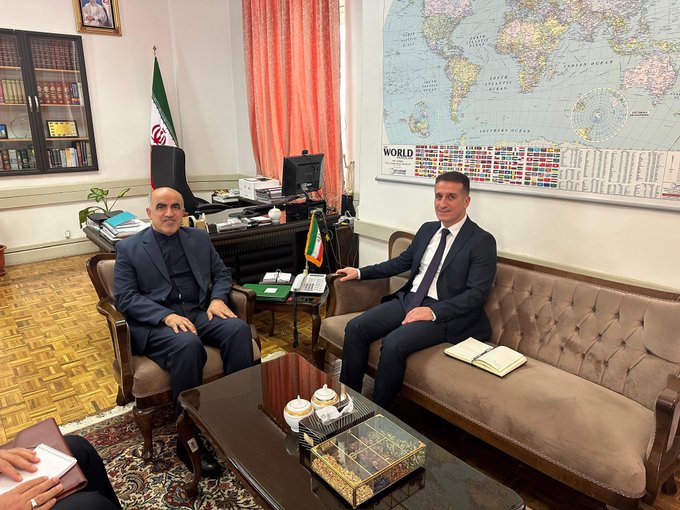 Azərbaycan və İran Xəzər dənizi məsələləri üzrə müzakirə aparıb (FOTO)
