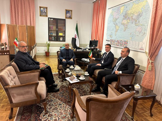 Azərbaycan və İran Xəzər dənizi məsələləri üzrə müzakirə aparıb (FOTO)