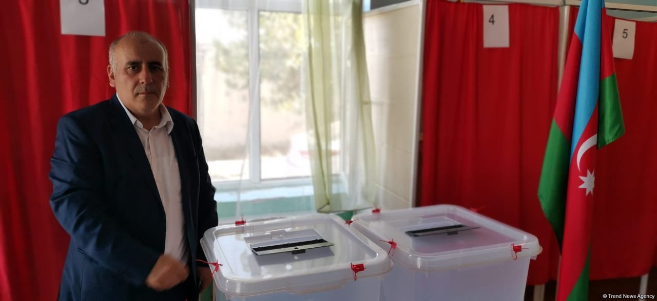 Abşeron rayonunda səsvermədə aktivlik müşahidə olunur (FOTO)