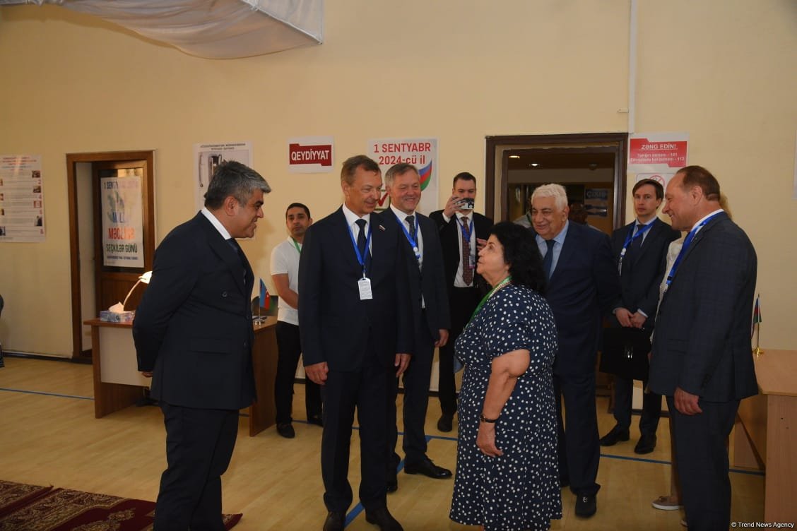 Seçicilərin azad şəkildə öz fikirlərini ifadə etməsi üçün hər cür şərait yaradılıb - MDB PA müşahidəçiləri (FOTO)