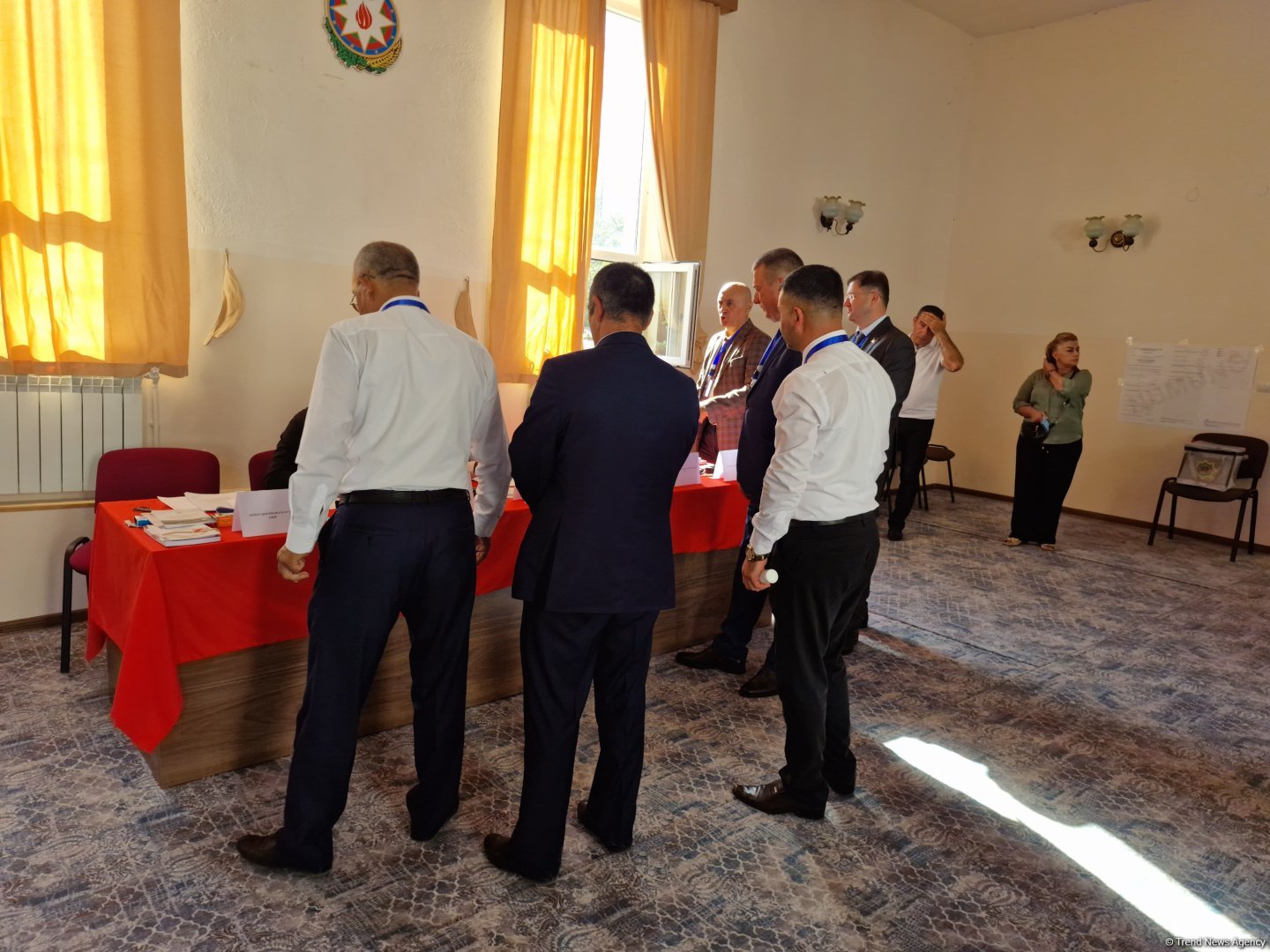 Belarus Respublikası Milli Məclisi Respublika Şurasının sədri Xankəndidə səsvermə prosesini izləyib (FOTO/VİDEO)