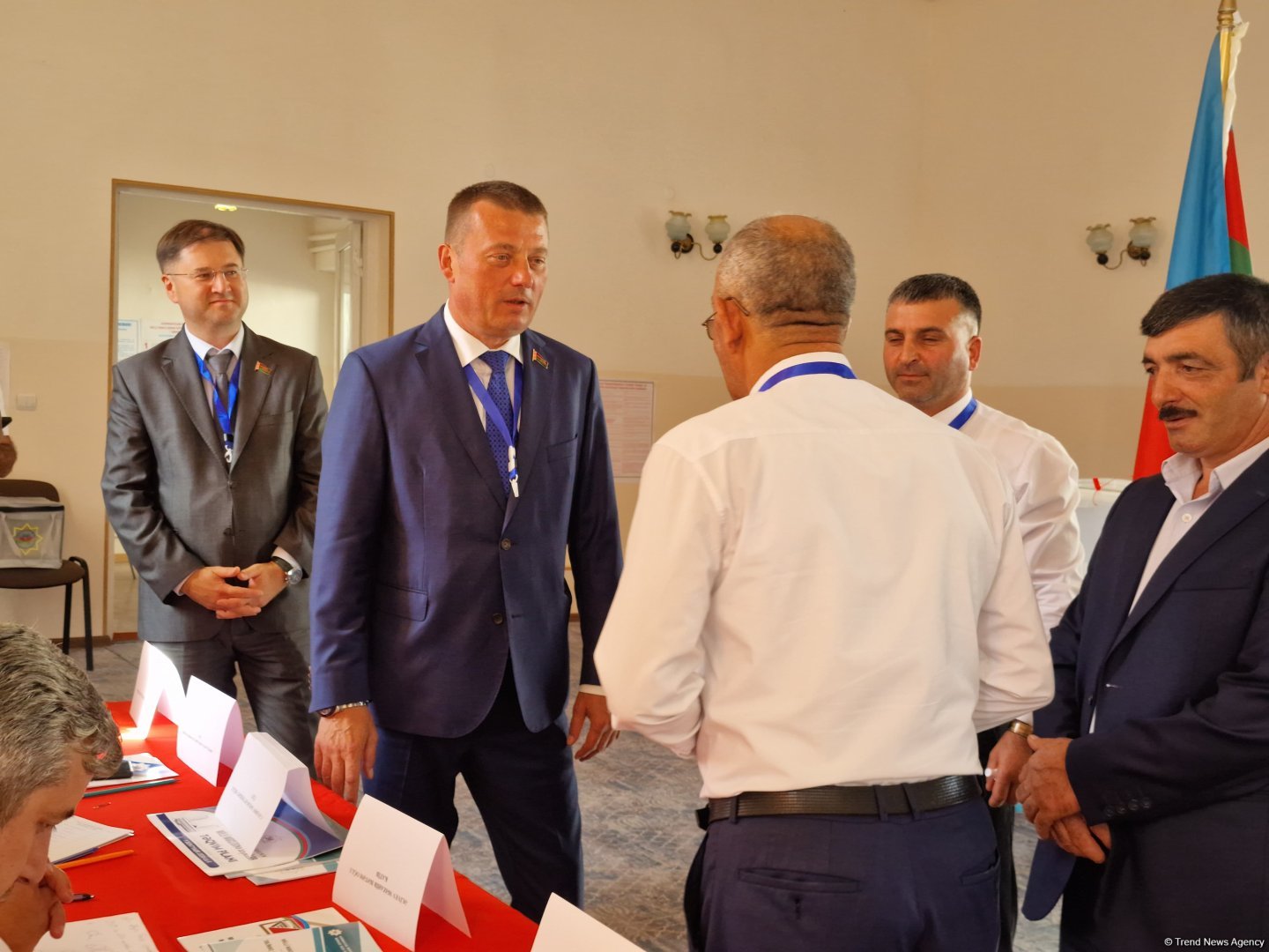Belarus Respublikası Milli Məclisi Respublika Şurasının sədri Xankəndidə səsvermə prosesini izləyib (FOTO/VİDEO)