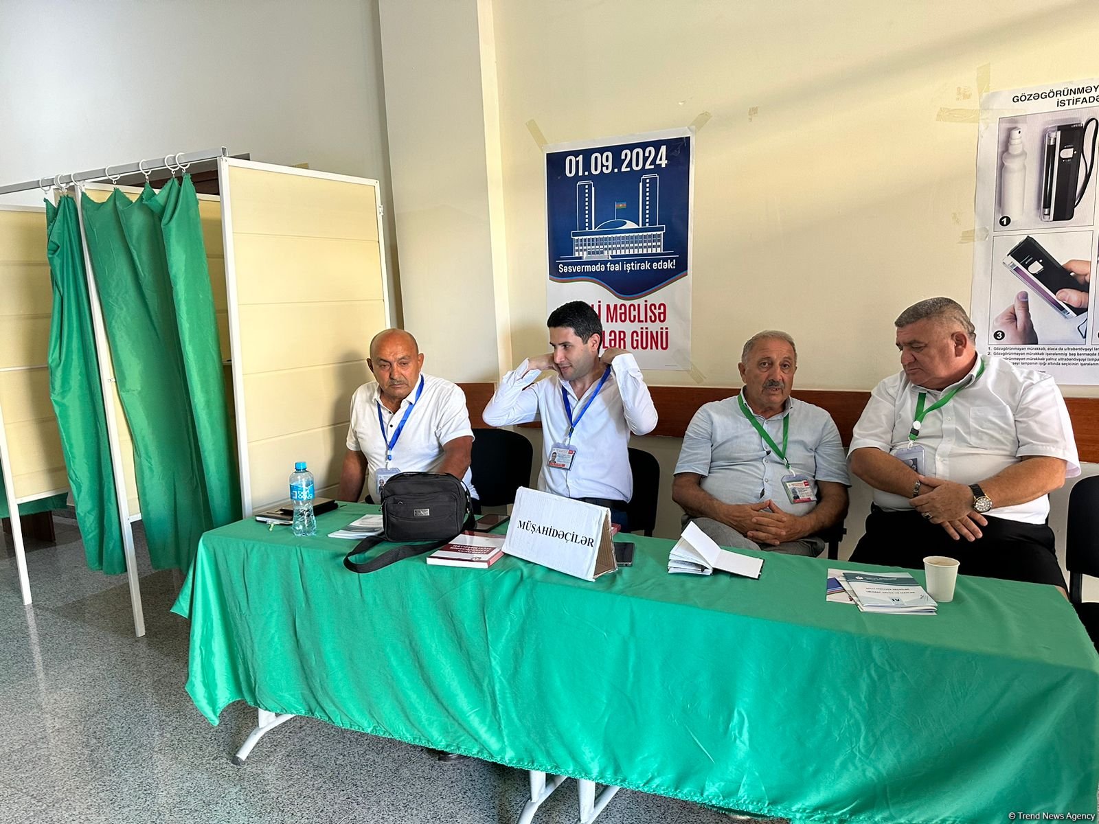 Paytaxtda səsvermə prosesində seçici fəallığı davam edir (FOTO)