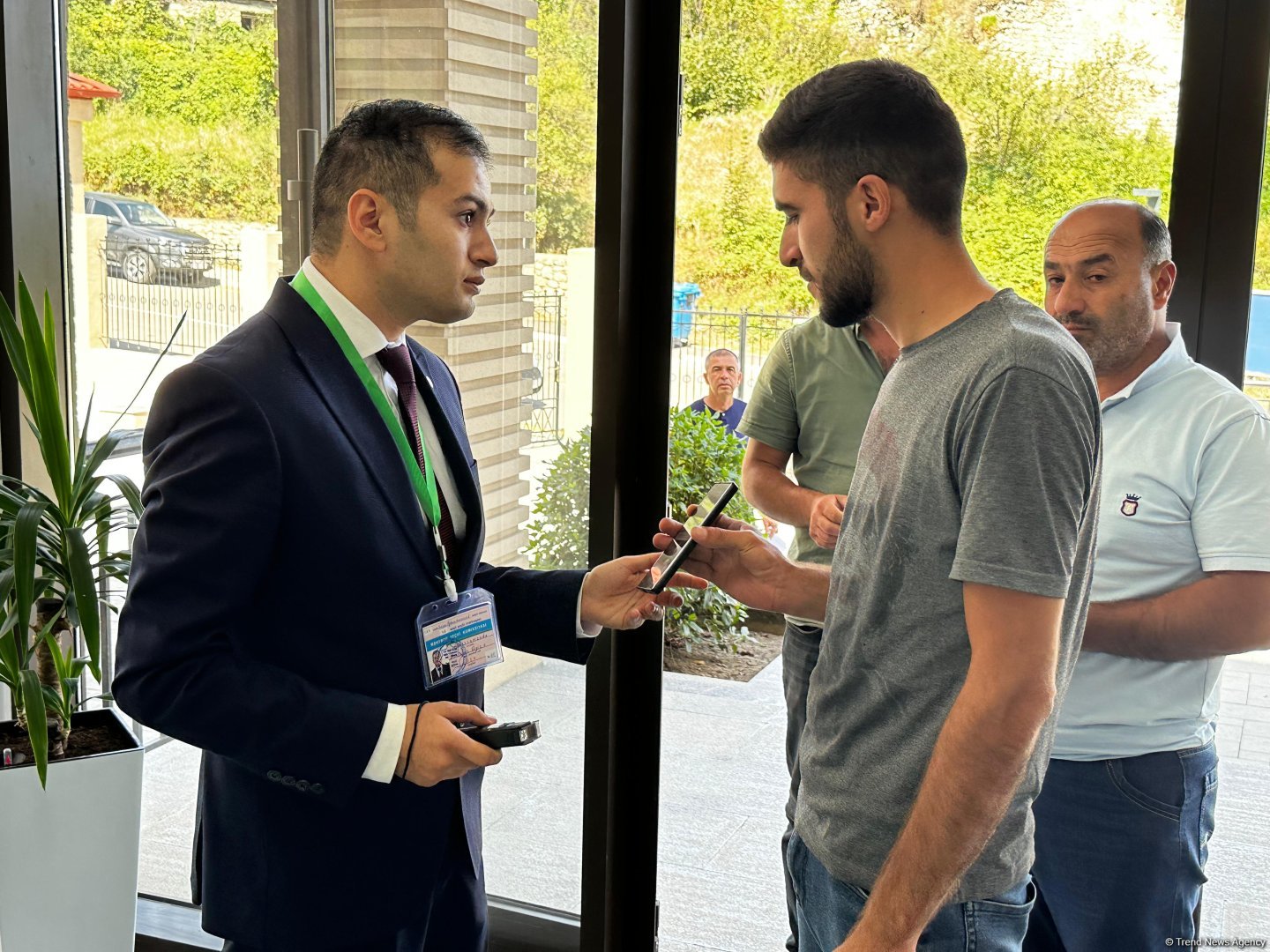Şuşada seçicilər səsvermədə fəal iştirak edirlər (FOTO)