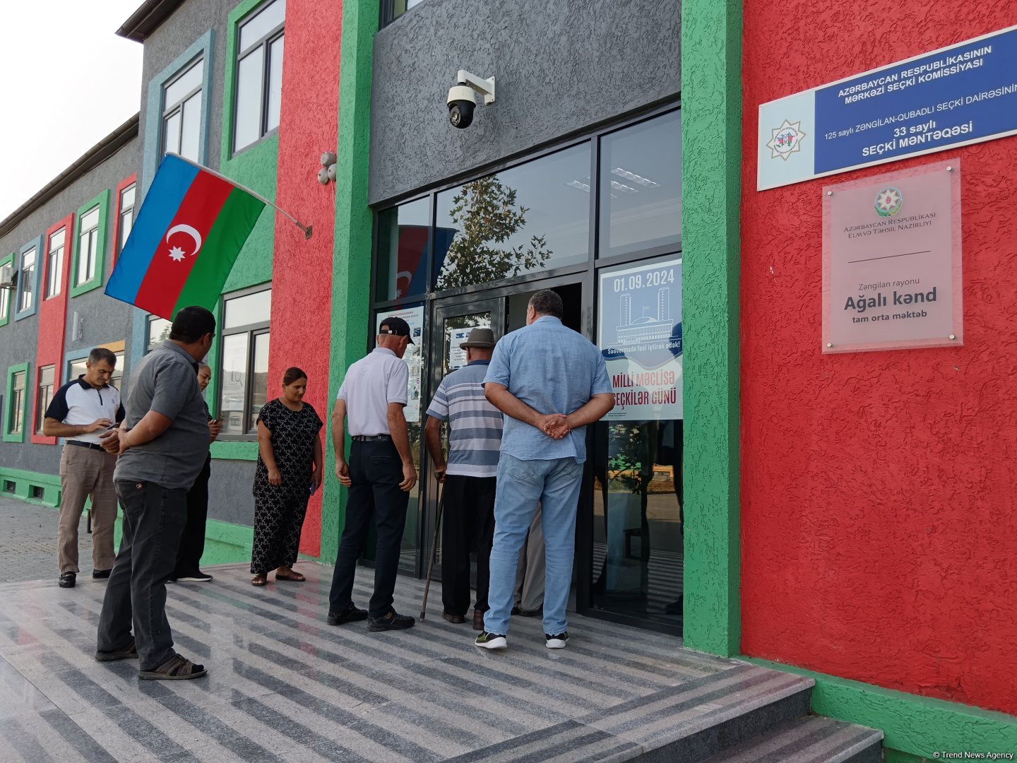 Zəngilanda səsvermə başlayıb (FOTO)