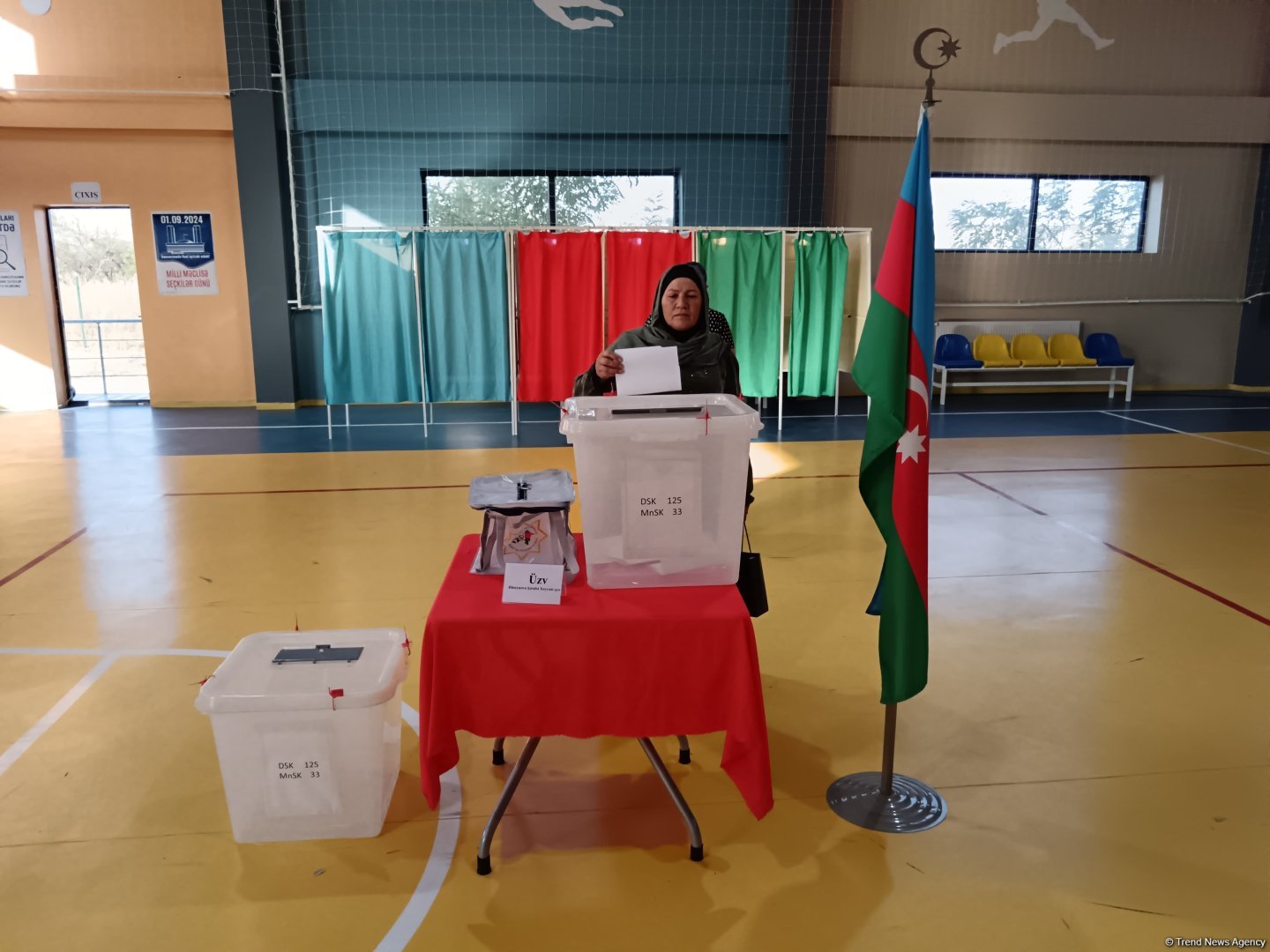 Zəngilanda səsvermə başlayıb (FOTO)